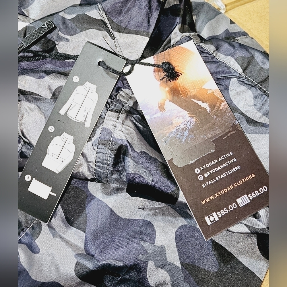 Kyodan ACTION PACKABLE WINDBREAKER Camo - Picture 9 of 10
